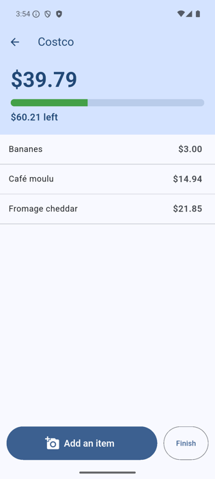 Total taxes incluses en direct / Live tax-included total